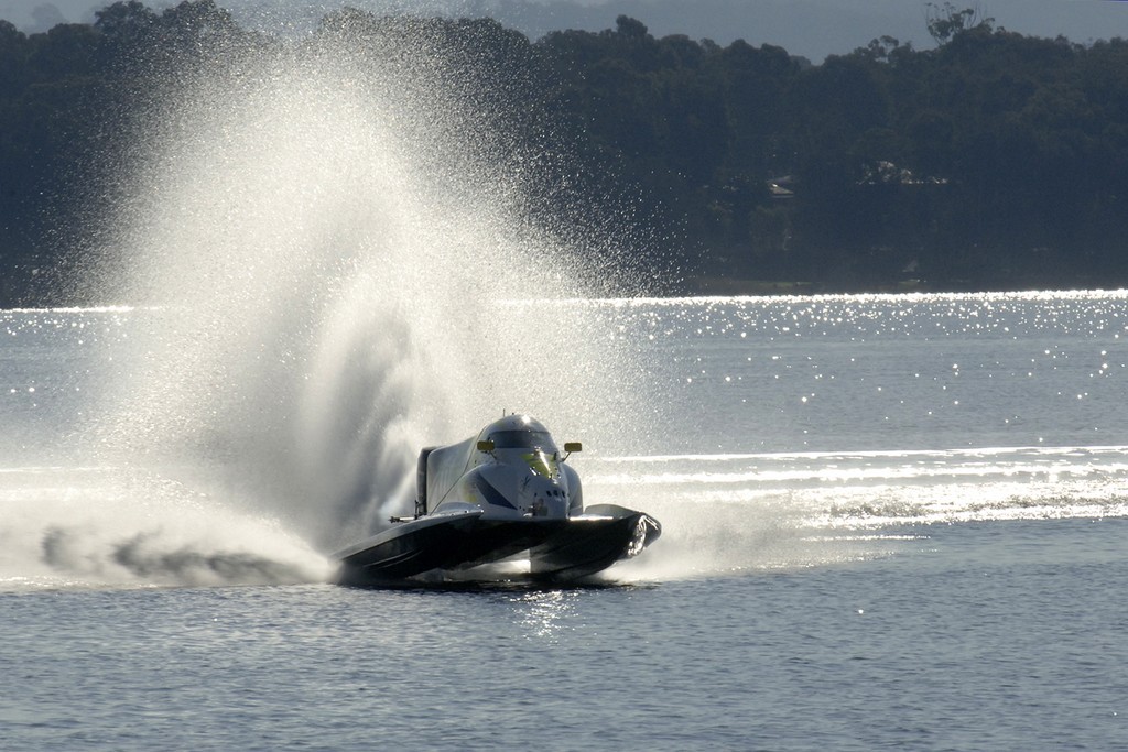 Bob Trask - Australian F1 Superboats (Toukley NSW)  © Theo Spykers 